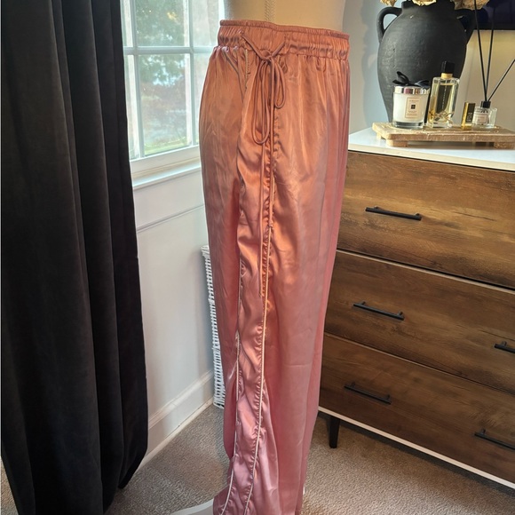 Sheike Blush Satin Track Pants - Picture 2 of 3